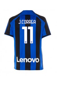 Fotbalové Dres Inter Milan Joaquin Correa #11 Domácí Oblečení 2022-23 Krátký Rukáv